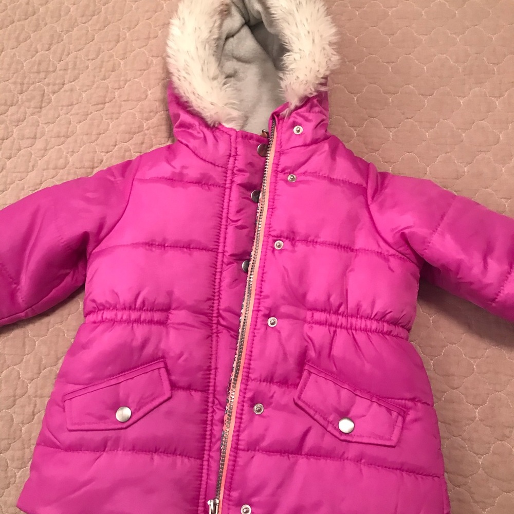Carter’s 4-in-1 3T Toddler Girls Winter Coat Pink
